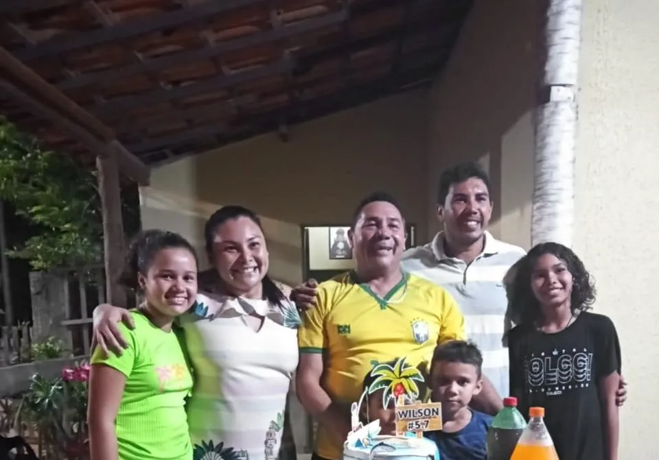 Wilson comemorou a chegada dos 57 anos ao lado da família, no último dia 12 de janeiro