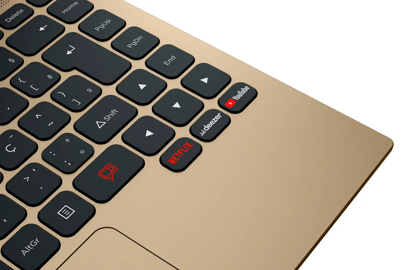 Atalhos para Deezer, YouTube e Netflix no Positivo Motion