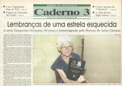 Gasparina Germano, brilho precocemente interrompido