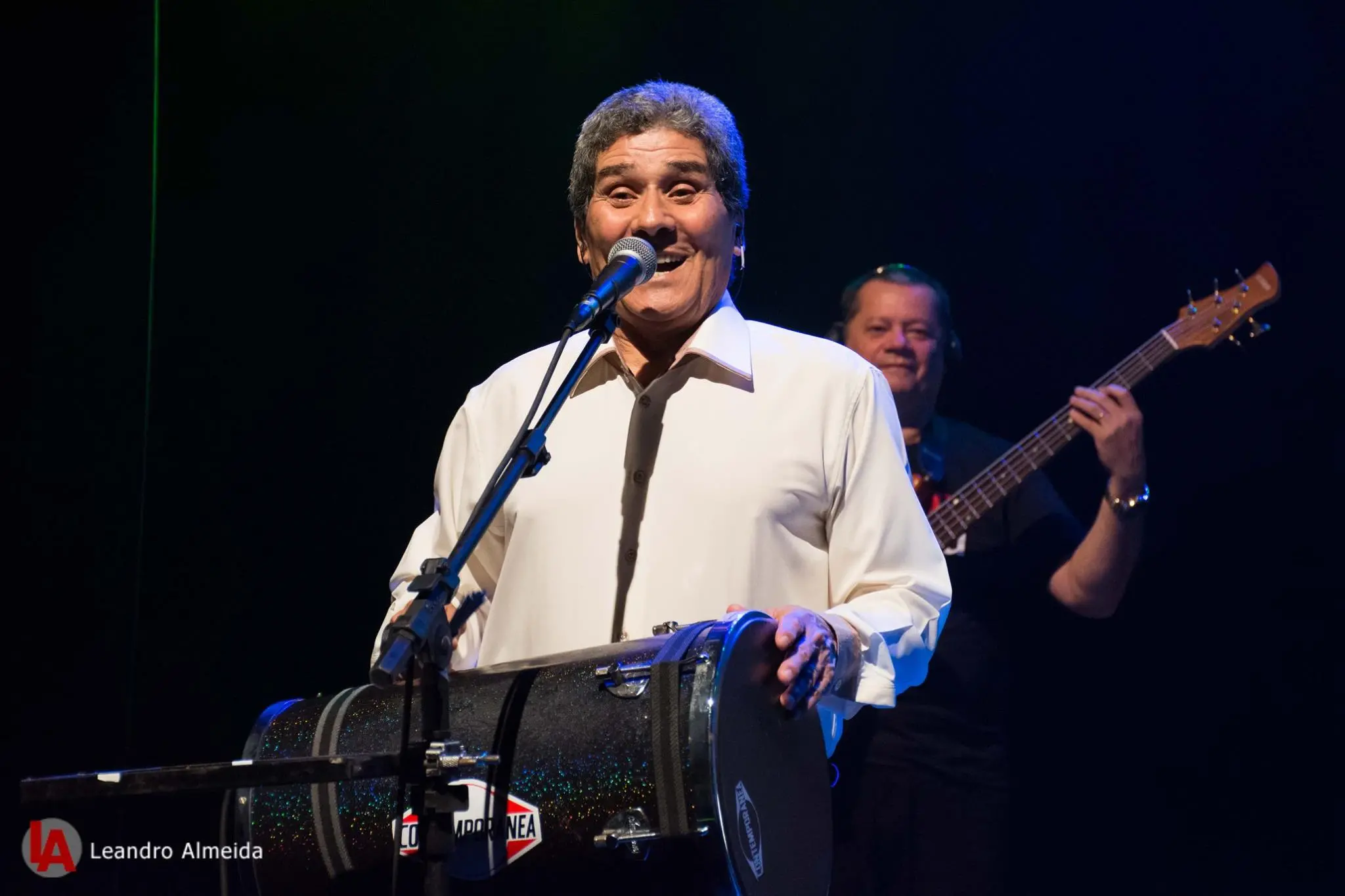 Izael Caldeira, músico do Demônios da Garoa