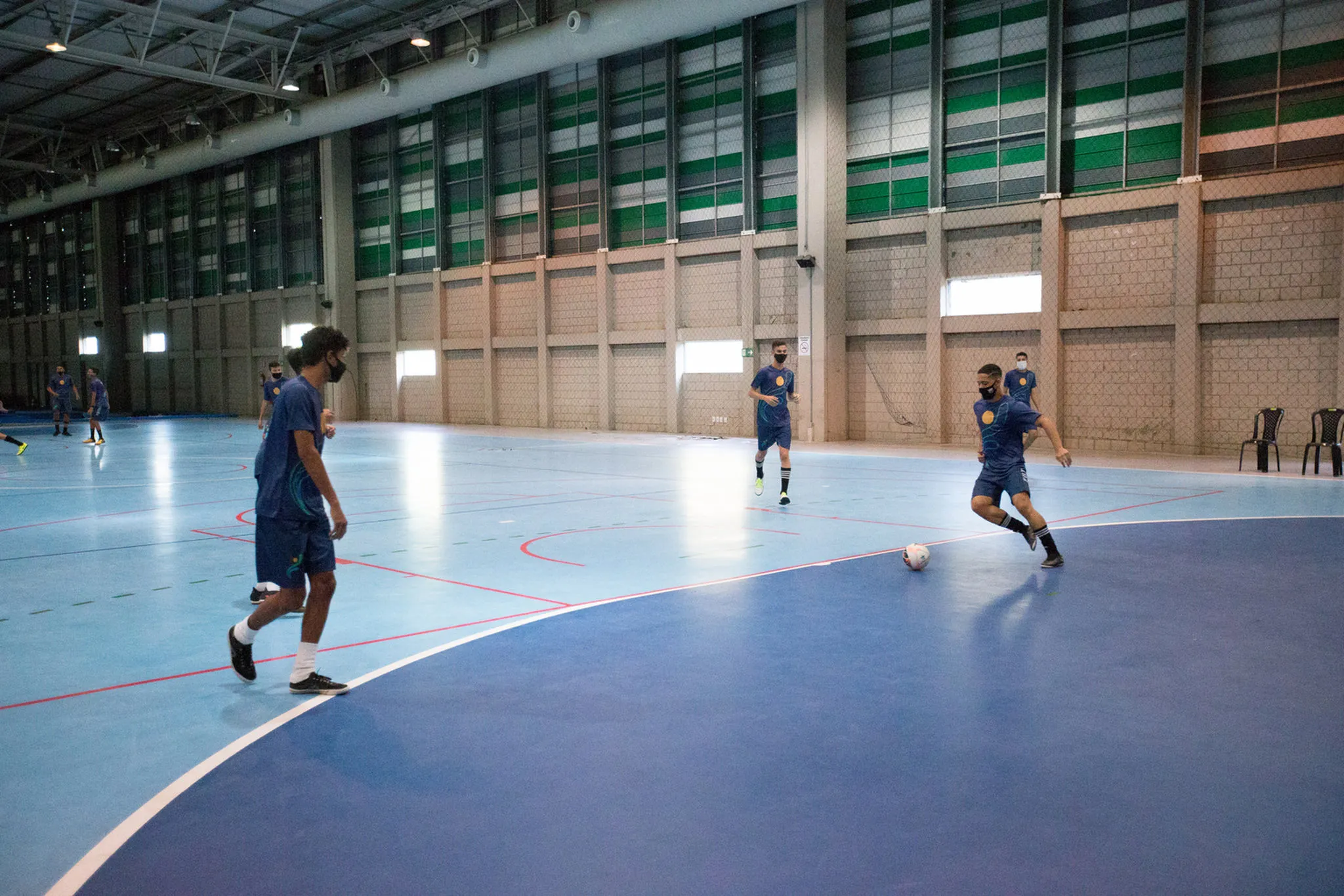 Um dos instrutores do CFO na modalidade do futsal tem passagem pela Seleção Brasileira