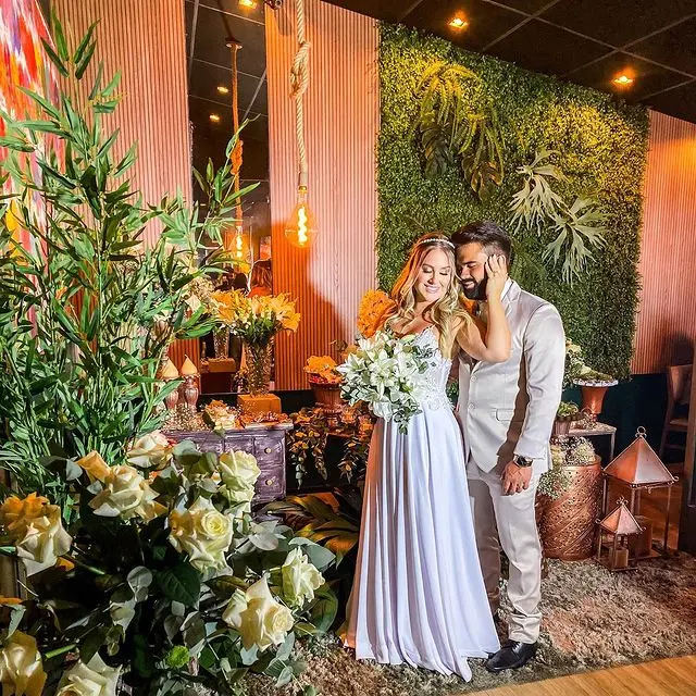 Casamento de Patrícia Leitte e o médico Lucas Teixeira