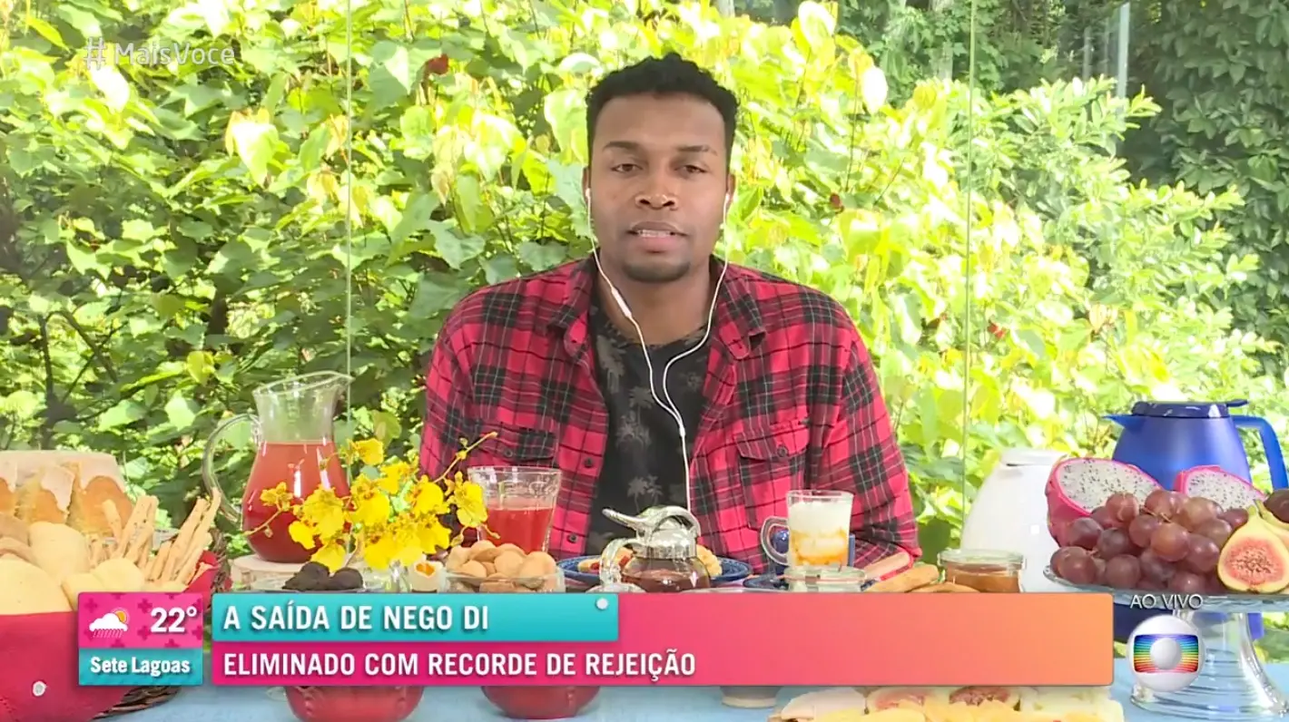 Humorista participou do programa 