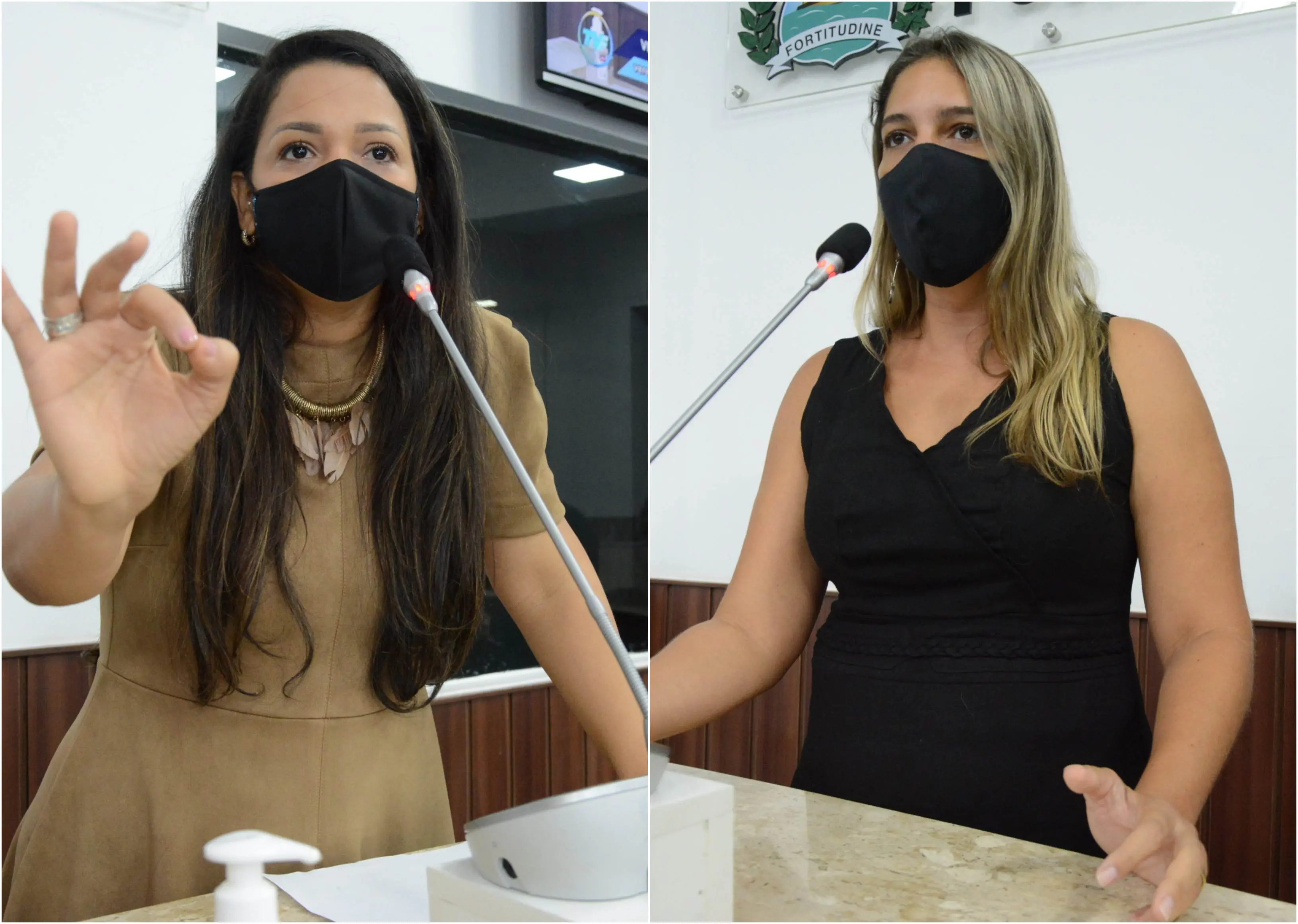 Vereadoras Priscila Costa e Larissa Gaspar disputam presidência da Comissão dos Direitos Humanos