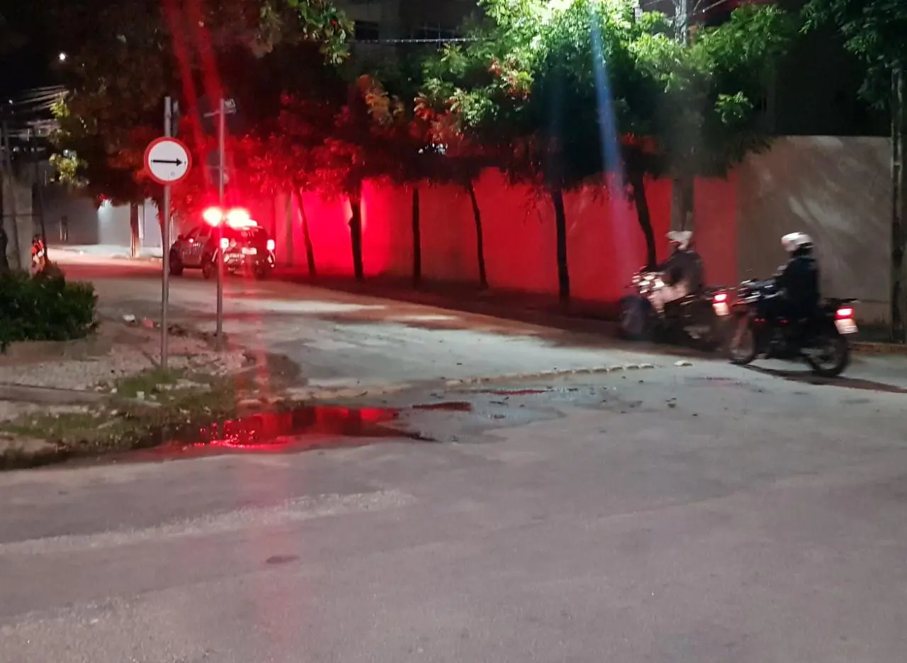 Viaturas realizando buscas na Varjota