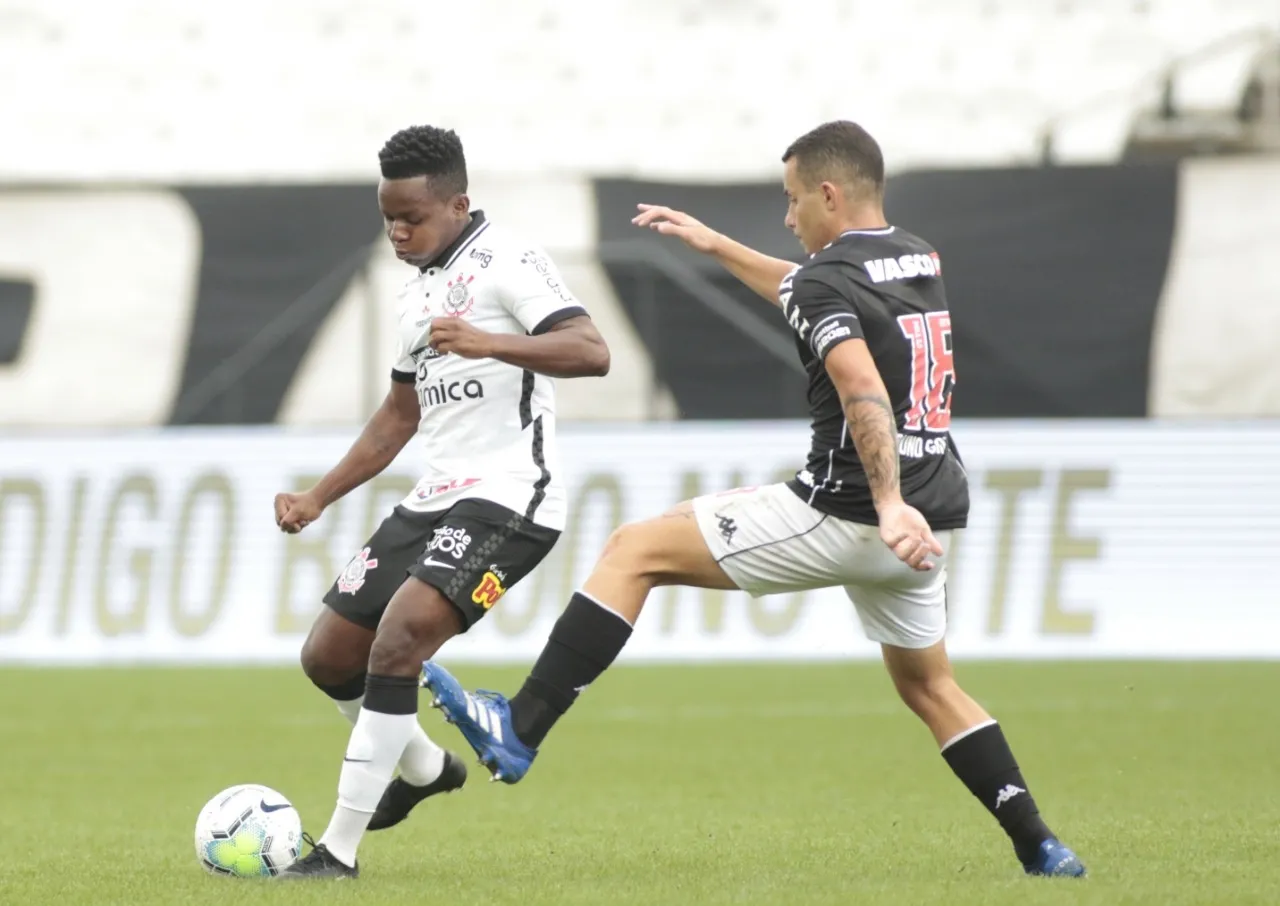 O Vasco empatou com o Corinthians em Itaquera e só escapa escapa do rebaixamento se tirar 12 gols de saldo para o Fortaleza