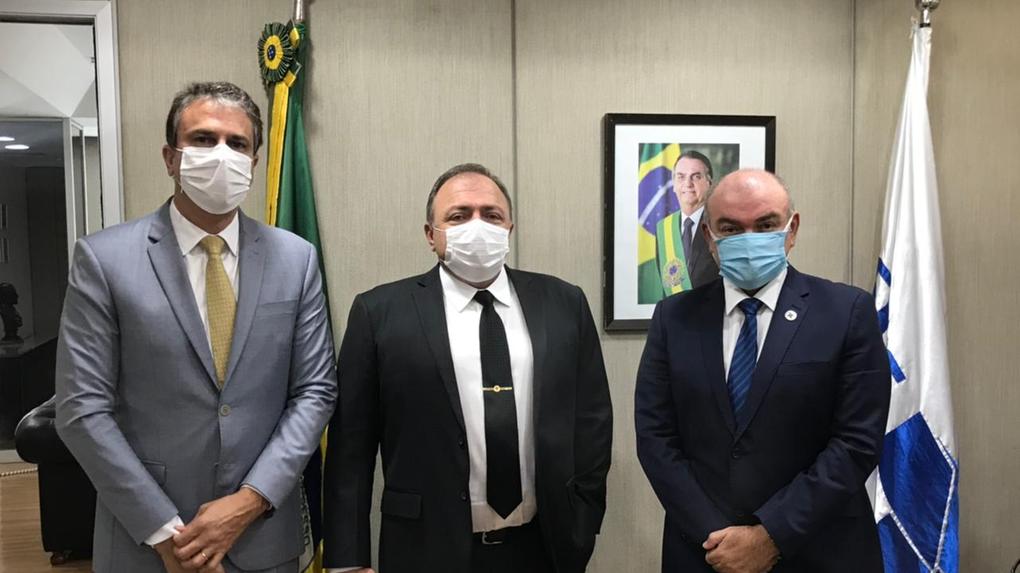 Camilo se reúne com ministro da Saúde em Brasília na manhã desta terça-feira (23)