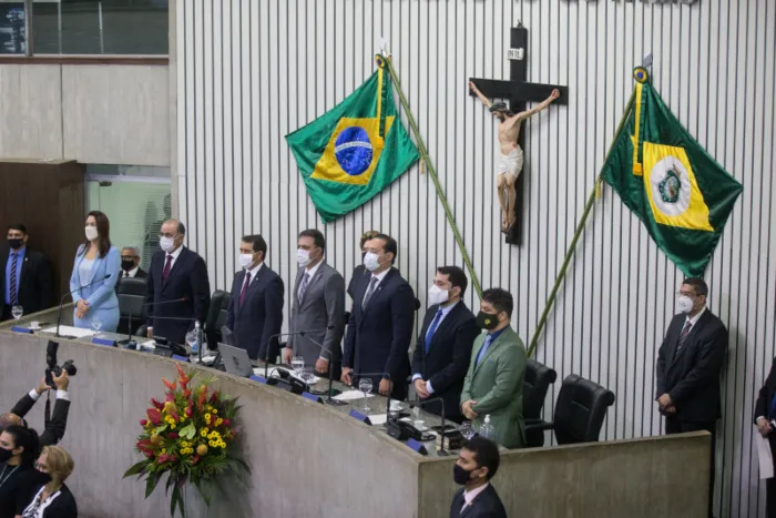 Evandro Leitão foi empossado presidente da Mesa Diretora da Assembleia no início deste ano legislativo