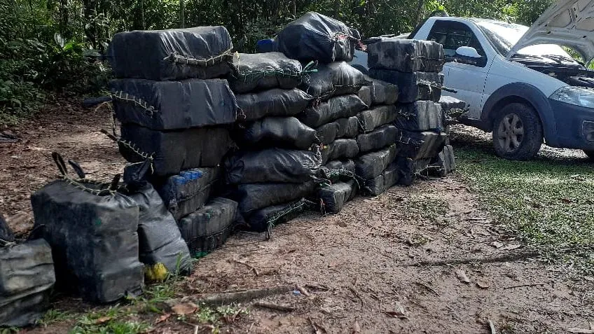 633 kg de entorpecentes (entre cocaína e crack) foram apreendidos pelas polícias Civil do Ceará e Pará neste mês