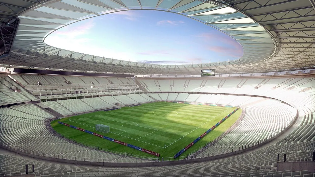A Arena Castelão é o maior palco esportivo do esporte cearense