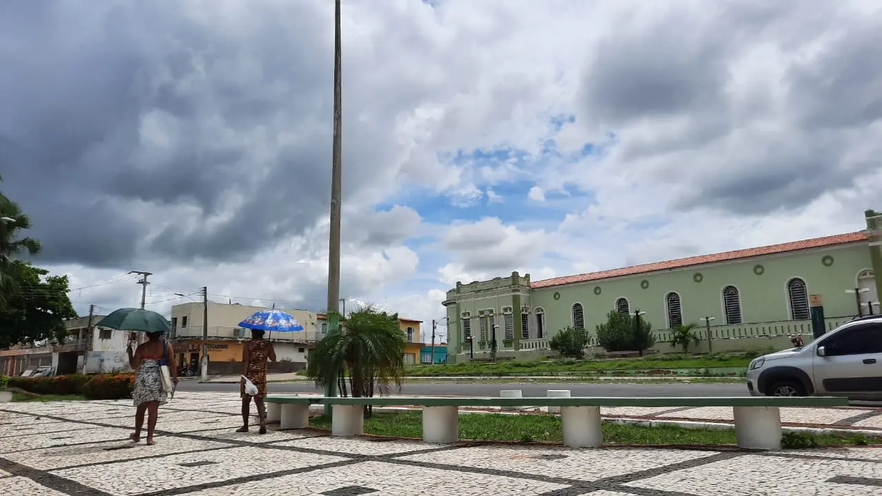 Chuva em Iguatu, nesta segunda-feira (1°)