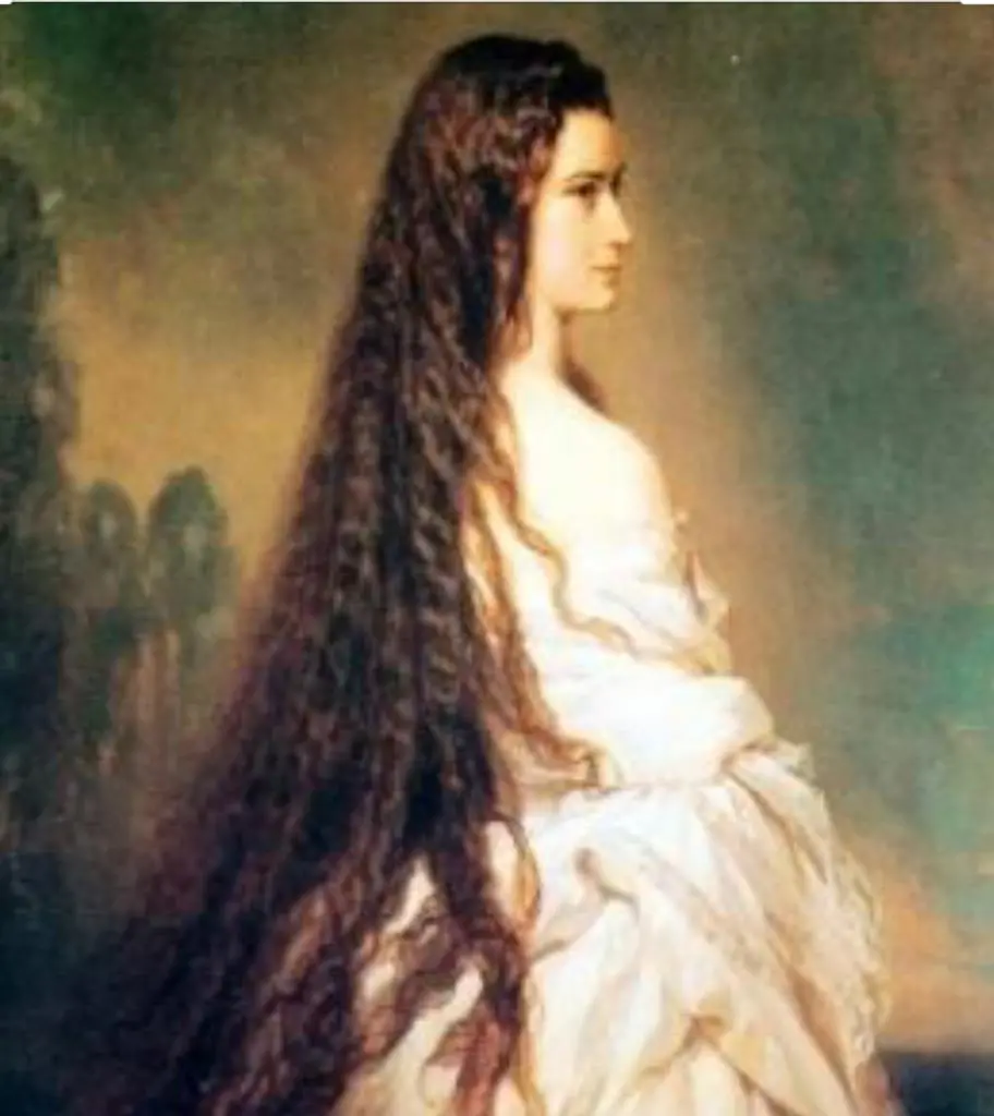 As longas madeixas da Imperatriz