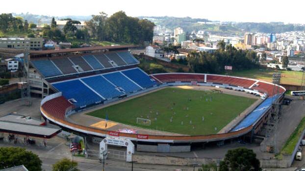O estádio Centenário, no Rio Grande do Sul, é a casa do Caxias