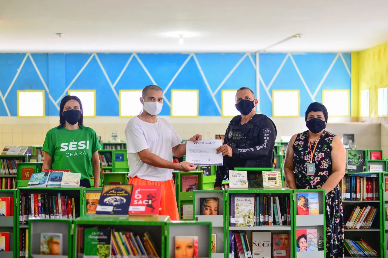 Acervo do Sistema Penitenciário passa a contar com 15 mil livros