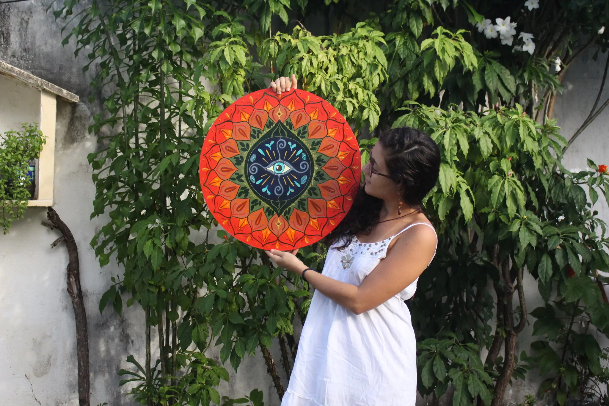 Camila Aguiar e mandala