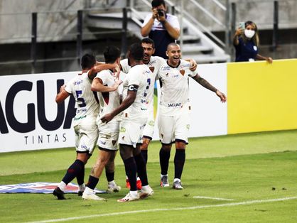O Fortaleza venceu o CRB na estreia da Copa do Nordeste de 2021