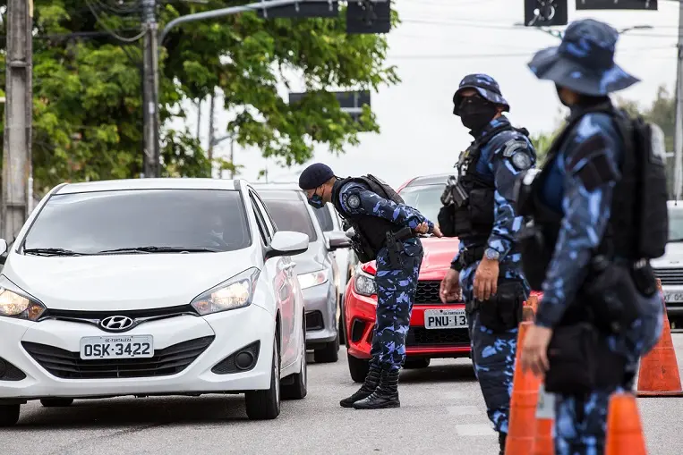 blitz, barreira sanitária