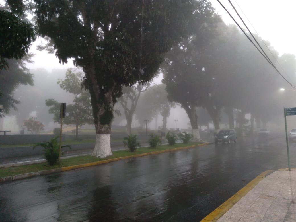 Chuva em Viçosa do Ceará