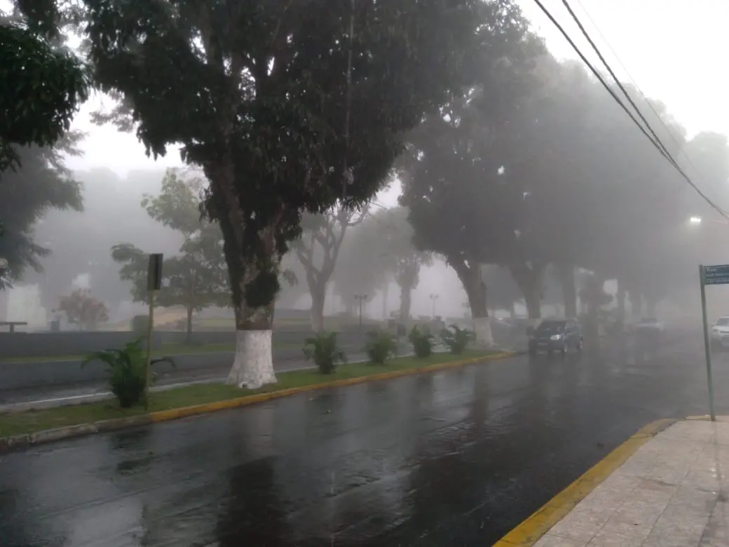 Chuva em Viçosa do Ceará