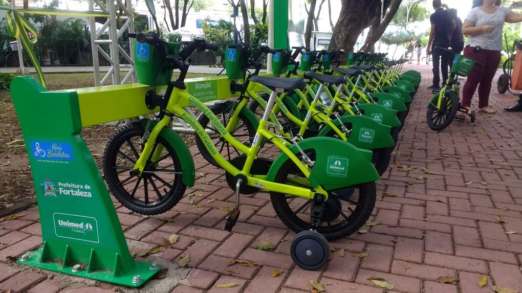 Mini Bicicletar, que não funcionará em Fortaleza no lockdown