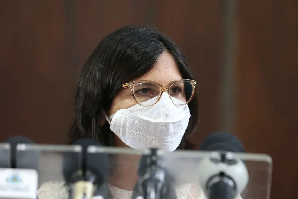 Secretária municipal da Saúde, Ana Estela Leite