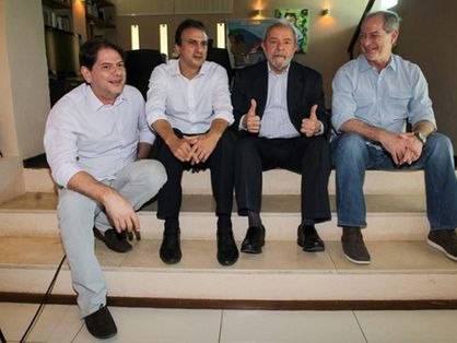 Cid, Camilo, Lula e Ciro