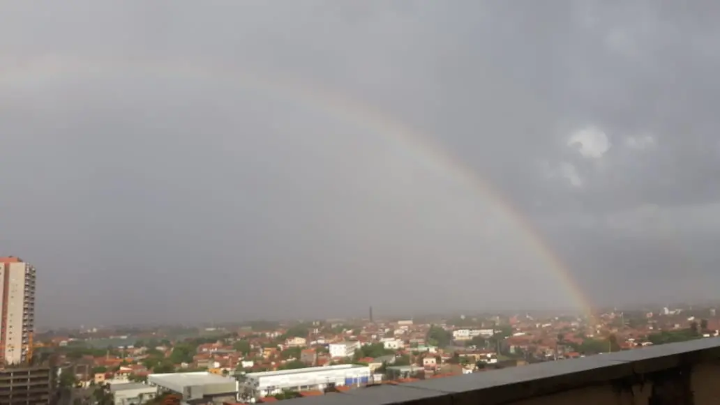Arco-íris em Fortaleza