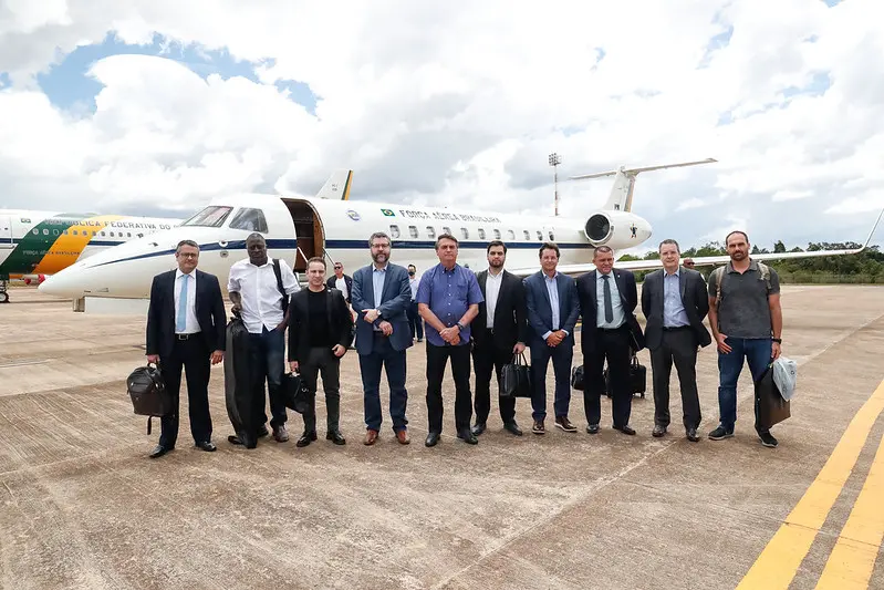 Comitiva brasileira Israel Spray