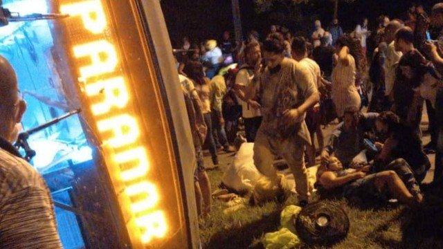 Acidentes com ônibus BRT Rio de Janeiro