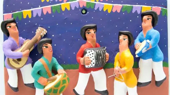 A cultura nordestina é retratada nos temas da família Candido