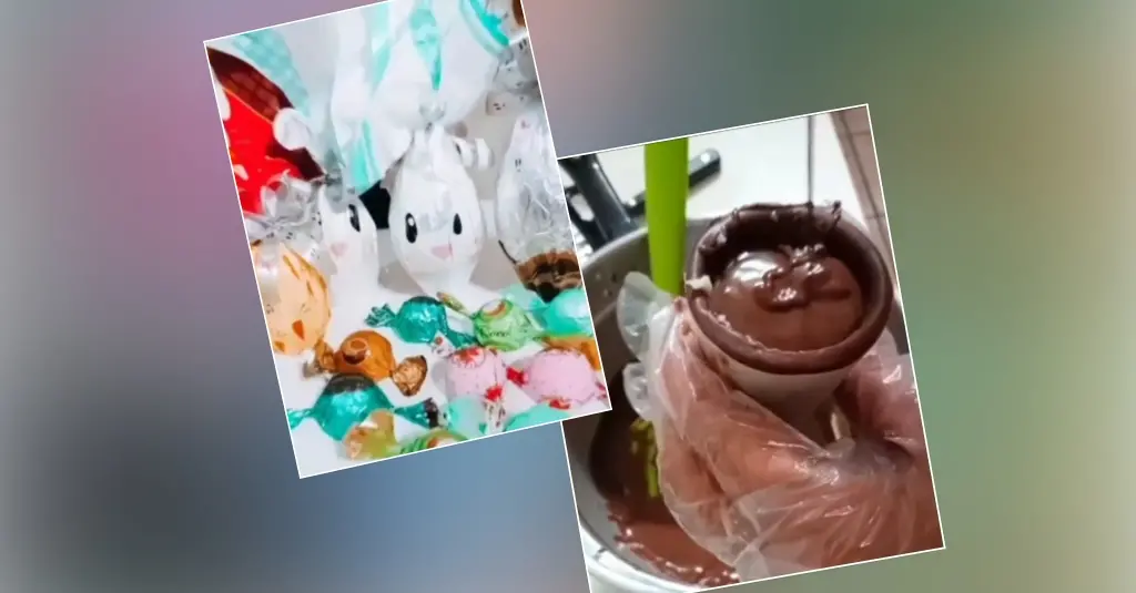 Trufas, ovos de páscoa e dindins são alguns dos itens vendidos por Iara Pamella