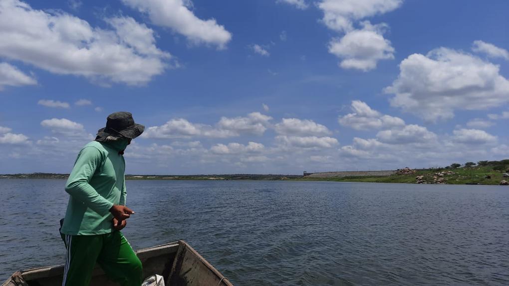 Os pescadores de Jaguaribara já festejam a chegada das águas do Velho Chico São Francisco Ceará