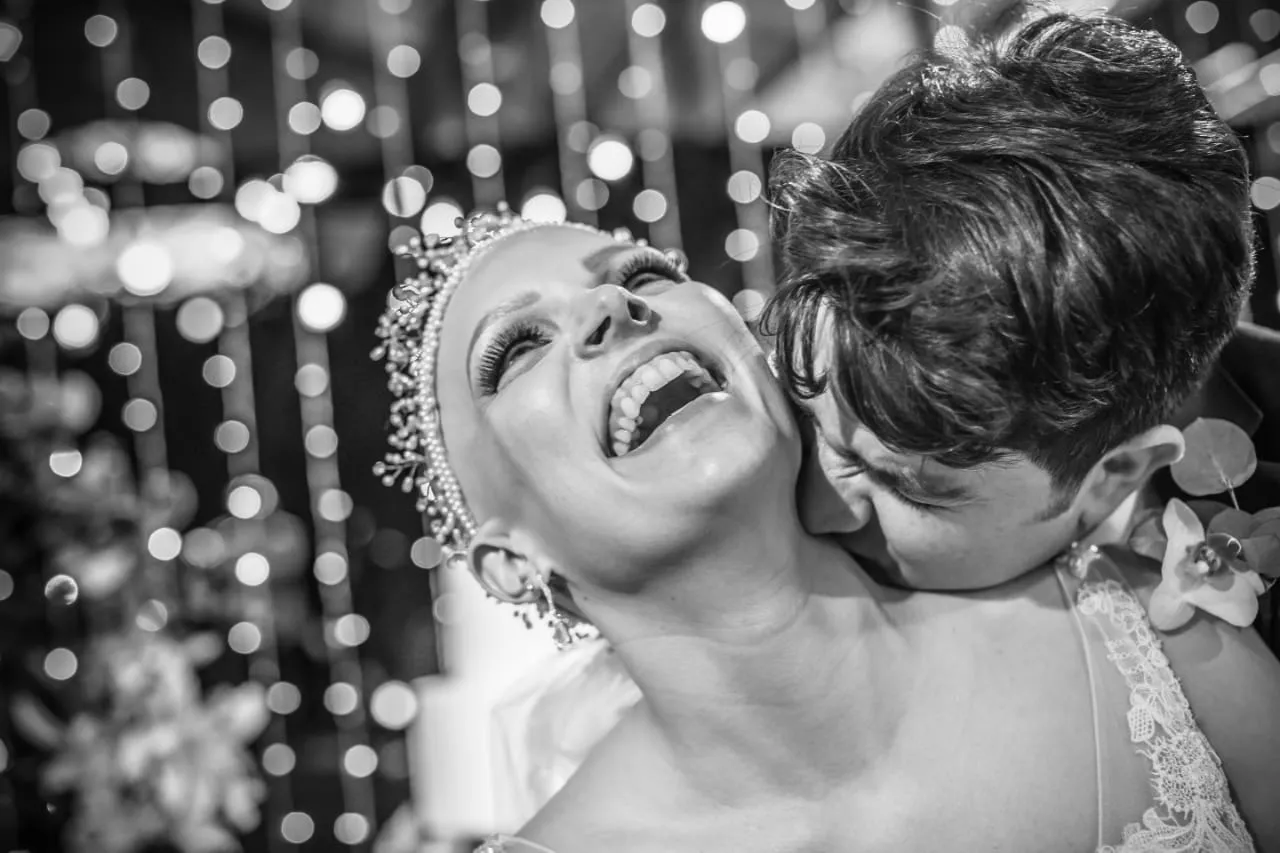 O amor registrado no sorriso