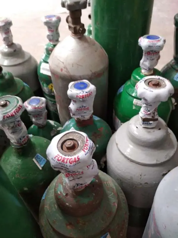 Oxigênio armazenado de forma irregular