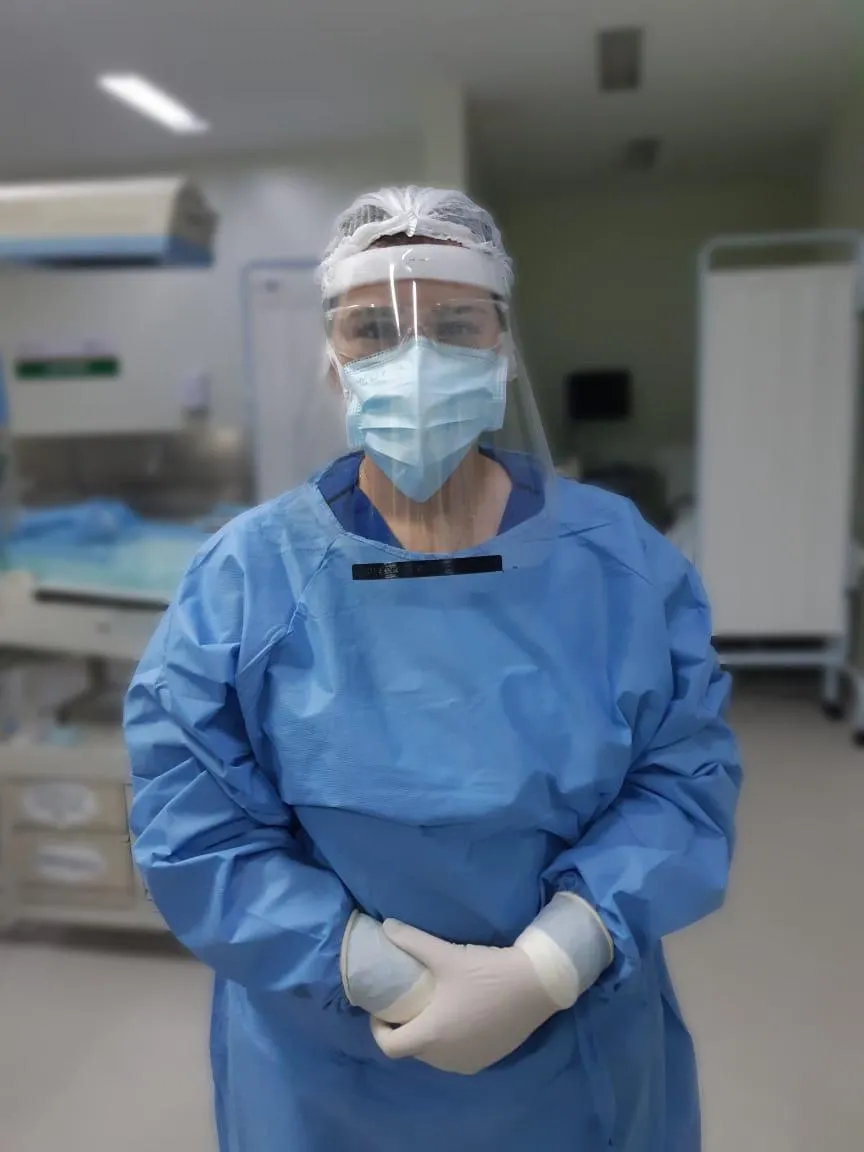 Mayna Moura, obstetra no Hospital César Cals.