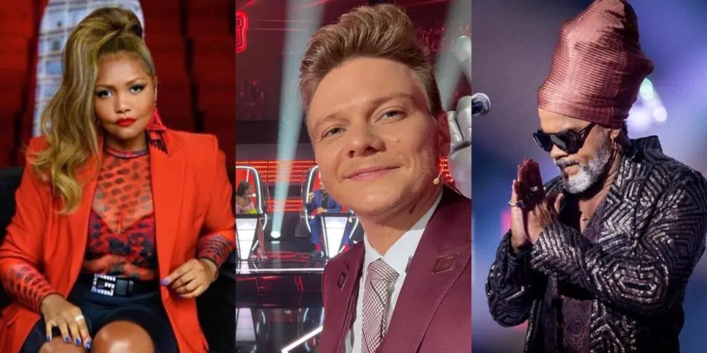Gaby Amarantos, Michel Teló e Carlinhos Brown são os técnicos da 6º temporada do The Voice Kids