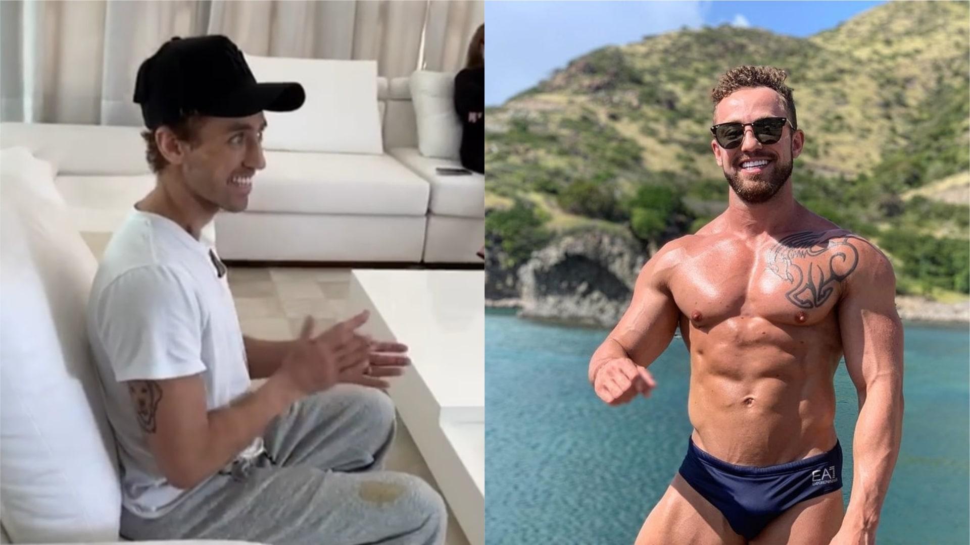 Kaique Barbanti perdeu boa parte de massa muscular obtida com treinamentos