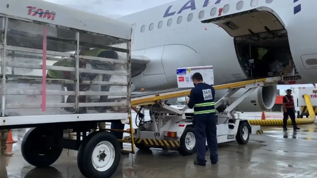 Doses da Coronavac chegando ao Ceará