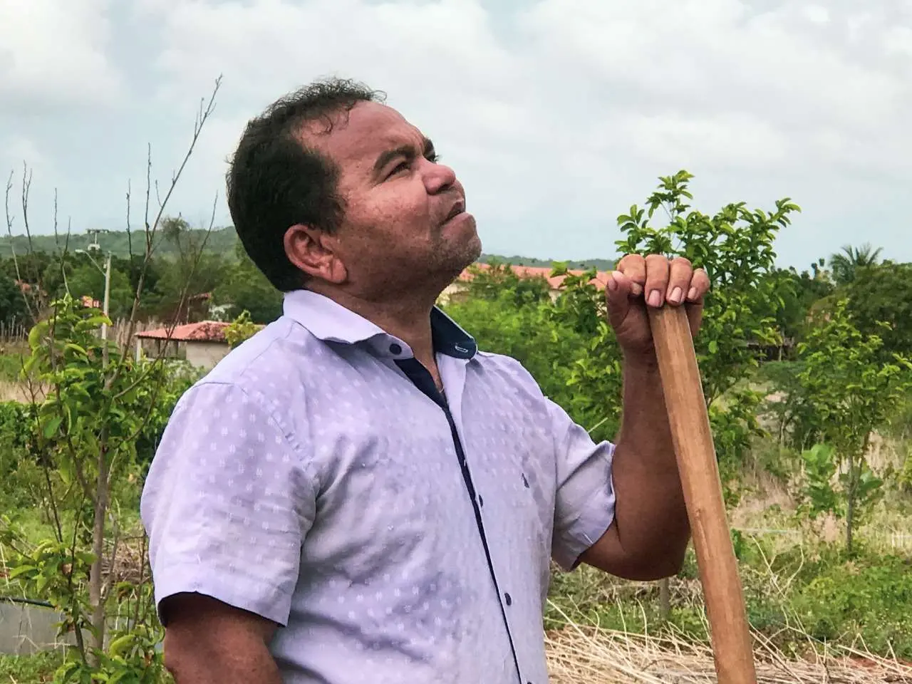 “O inverno tá ficando bonito. Precisa confiar em Deus. Apesar das dificuldades que aparecem, a gente tem que enfrentar cada vez mais”, diz João Batista