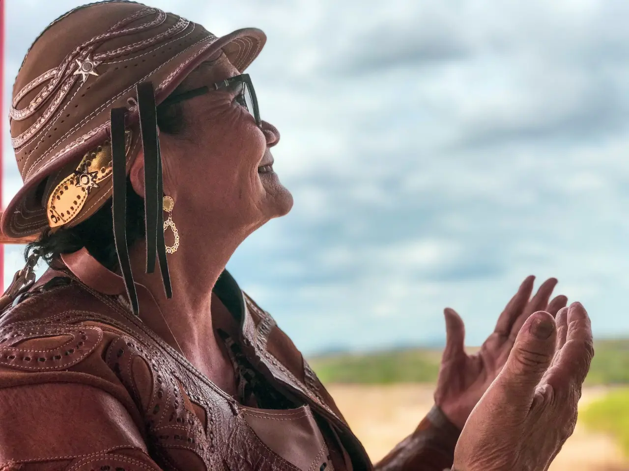 Dina Martins, vaqueira e aboiadora no sertão de Canindé