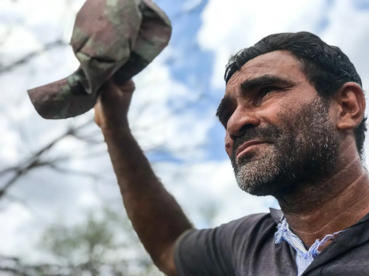 Antônio Firmino “Caju”, para quem só há tempo ruim sem esperança