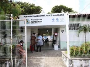 O Posto de Saúde e Irmã Hercília Aragão é uma das unidades que irá funcionar no feriado e fim de semana em Fortaleza