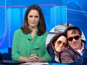 Jornalista da TV Globo, Ana Luiza Guimarães lamenta morte do marido