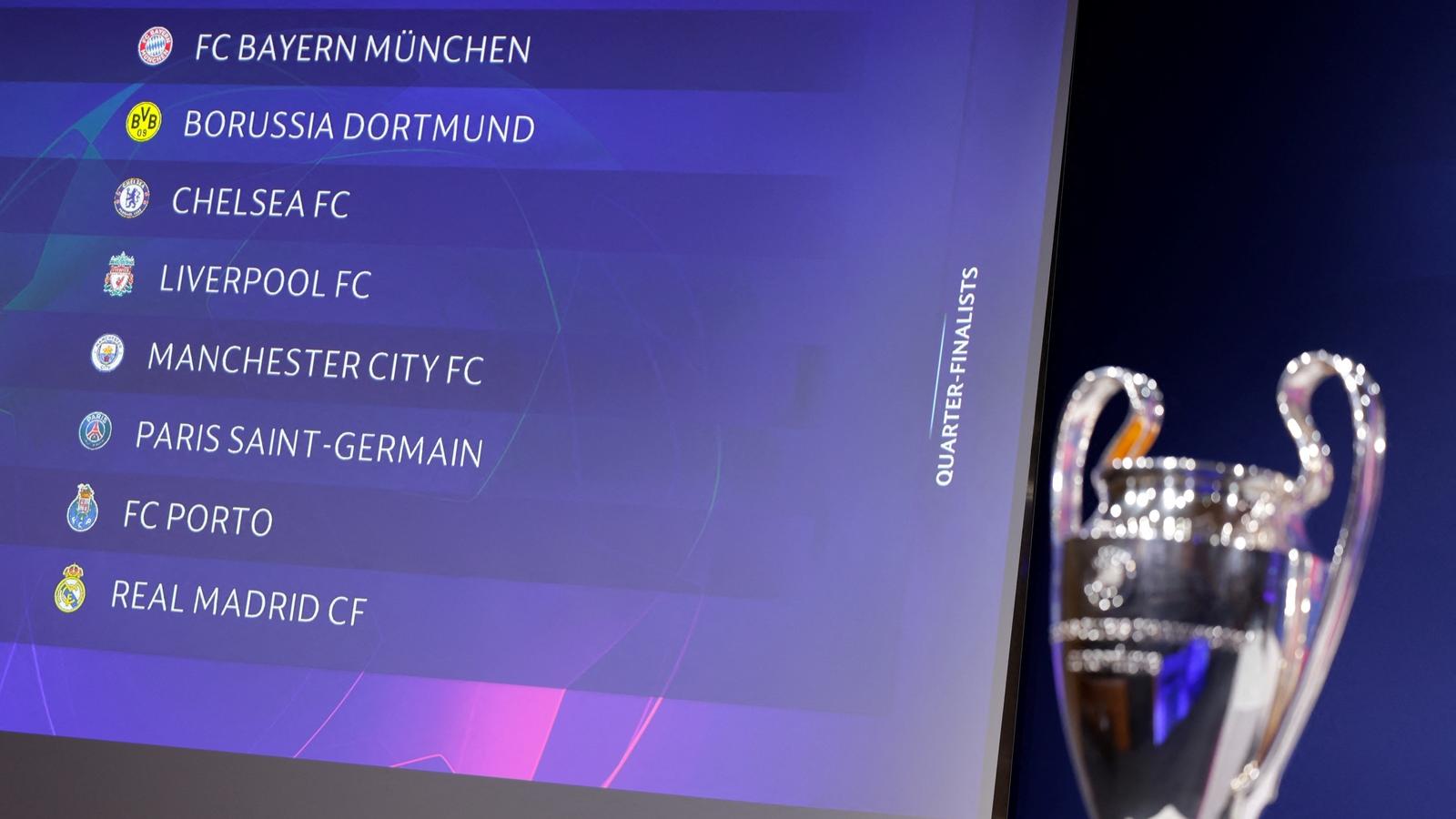 Sorteio põe Bayern contra PSG nas quartas da Champions, em reedição da final  de 2020, liga dos campeões