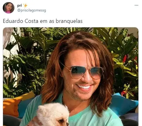Usuários das redes sociais compararam o cantor a diversas outras pessoas. Foto: reprodução/Twitter