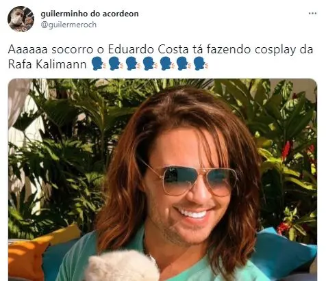 Usuários das redes sociais compararam o cantor a diversas outras pessoas. Foto: reprodução/Twitter