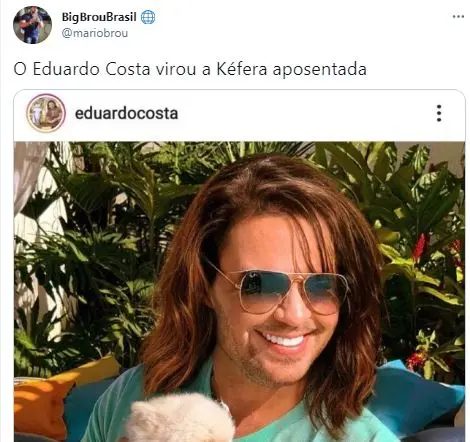 Usuários das redes sociais compararam o cantor a diversas outras pessoas. Foto: reprodução/Twitter