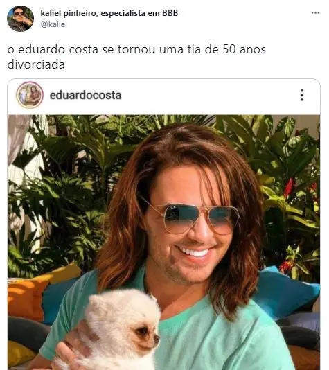 Usuários das redes sociais compararam o cantor a diversas outras pessoas. Foto: reprodução/Twitter