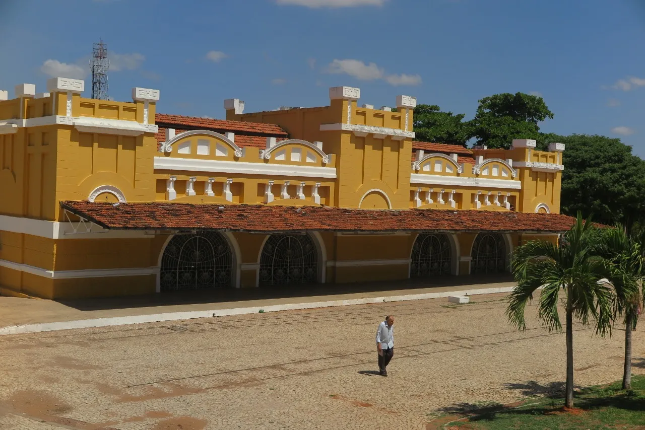 Antiga estação ferroviária de Crato, na região do Cariri