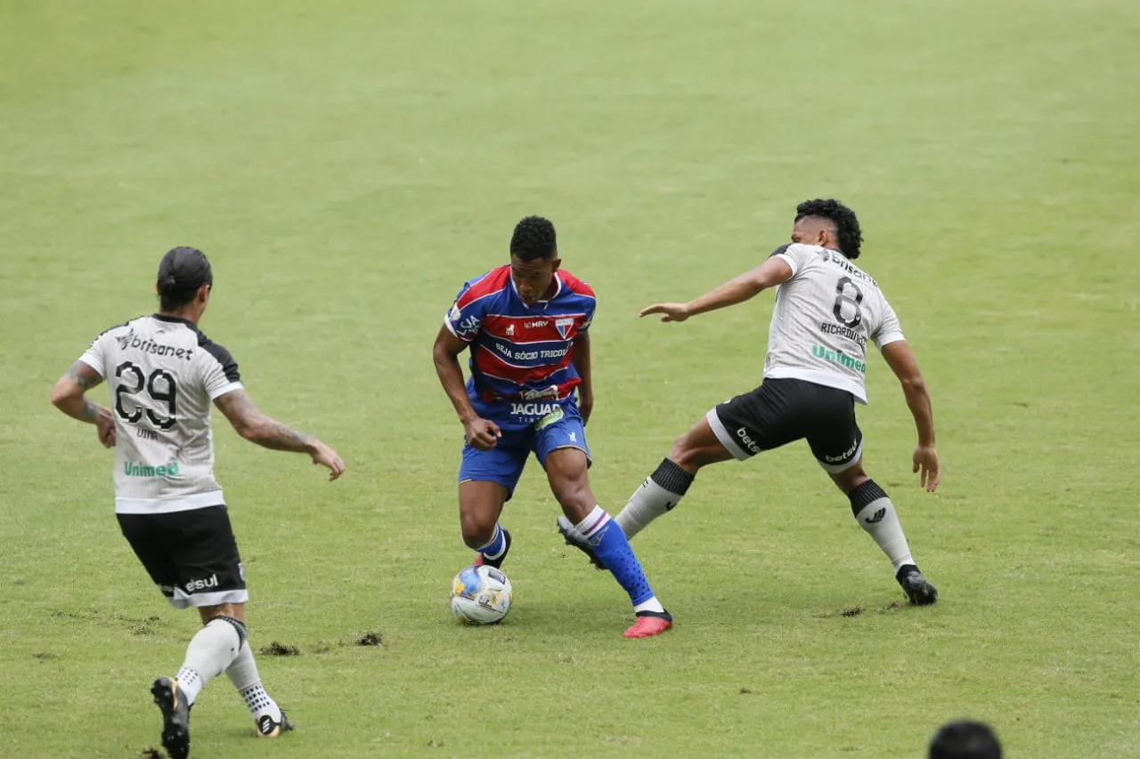 Ceará e Fortaleza terminaram o primeiro Clássico-Rei de 2021 no empate